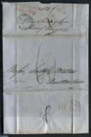 Great Britain 1849 Folding Letter From Bradford To Amsterdam, Postal History - Altri & Non Classificati