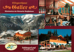 73243175 Kleinarl Gasthaus Galler Kleinarler Bergbahnen Wintersportplatz Alpen K - Sonstige & Ohne Zuordnung