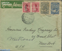 Colombia 1925 Airmail To New York, Postal History - Colombia