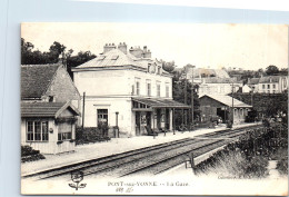 89 PONT SUR YONNE - La Gare. - Pont Sur Yonne