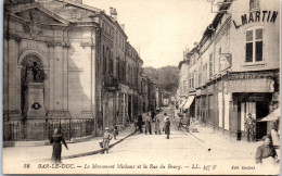 55 BAR LE DUC - Le Monument Michaux, La Rue Du Bourg. - Bar Le Duc