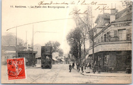 92 ASNIERES -- Tramway Place Des Bourguignons  - Asnieres Sur Seine