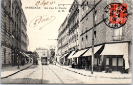 92 ASNIERES -- Perspective De La Rue Saint Denis  - Asnieres Sur Seine