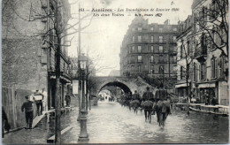 92 ASNIERES -- Les Deux Voutes Pendant La Crue De 1910 - Asnieres Sur Seine