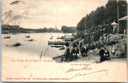 92 ASNIERES -- Les Bords De La Seine Un Jour De Regates - Asnieres Sur Seine