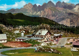 73243164 Passo Di Sella Veduta Sul Gruppo Delle Odle Sellajoch Blick Auf Geisler - Otros & Sin Clasificación