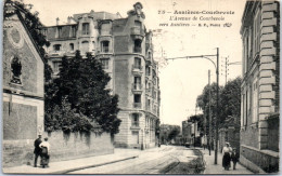 92 ASNIERES -- Avenue De Courbevoie Vers Asnieres  - Asnieres Sur Seine