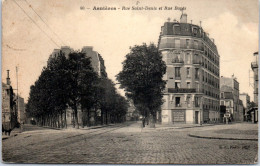 92 ASNIERES -- Angles Rues Saint Denis Et Bapts  - Asnieres Sur Seine