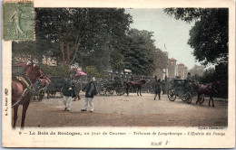 75016 PARIS - Tribunes De Longchamps, L'entree Du Pesage.  - Arrondissement: 16