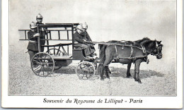 75 PARIS - Un Souvenir Des Pompiers De Lilliput. - Andere & Zonder Classificatie