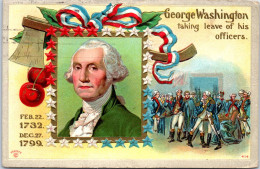 ETATS UNIS - Carte Souvenir George Washington. - Altri & Non Classificati