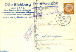 Germany, Empire 1937 Returned Mail, Postal History - Lettres & Documents