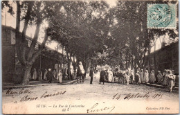 ALGERIE - SETIF - La Rue De Constantine  - Sétif