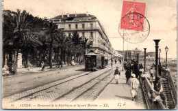 ALGERIE - ALGER - Bld De La Republique Et Square Bresson. - Algerien