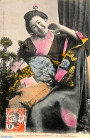 French Indochina 1912 Postcard, Japanese With Stamp On Frontside (not Sent By Post), Postal History, Various - Costumes - Kostüme