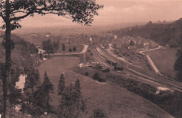 Namur - HOUYET -   Panorama - Vue Sur La Gare - Houyet