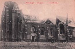 Zeebrugge - L'eglise En Ruine - Zeebrugge