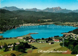 73243132 Keutschach See Keutschachersee Mit Karawanken Fliegeraufnahme Keutschac - Altri & Non Classificati