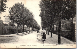 95 CORMEILLLES EN PARISIS - Le Boulevard De La Gare. - Andere & Zonder Classificatie