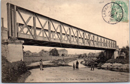 50 PONTORSON - Le Pont Du Chemin De Fer. - Pontorson