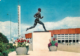 73243062 Helsinki Olympiastadion Paavo Nurmis Statue Helsinki - Finland