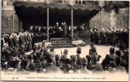 92 PLESSIS ROBINSON - Visite Du Prefet De La Seine, 13 Juin 1909 - Autres & Non Classés