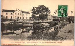 54 CHAMLPIGNEULLES - La Gare, Le Pont Tournant Et Passerelle  - Autres & Non Classés