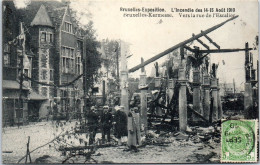 BELGIQUE - BRUXELLES - Incendie Aout 1910, Rue De L'escalier  - Other & Unclassified