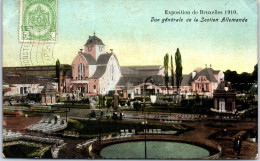 BELGIQUE - BRUXELLES - Expo 1910, La Section Allemande  - Andere & Zonder Classificatie