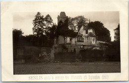 60 SENLIS - CARTE PHOTO E Ets Restaurant ENCAUSSE En Ruines  - Senlis