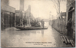 75016 PARIS - La Rue Van Loo Pendant La Crue De 1910 - District 16