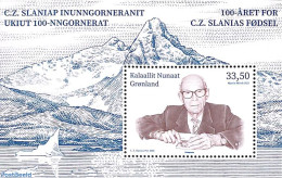 Greenland 2021 Czeslaw Slania S/s, Mint NH, Art - Printing - Ungebraucht