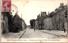 60 PONT SAINTE MAXENCE - Av De La Gare Et Rue De La Republique  - Pont Sainte Maxence