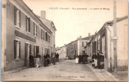 33 SALLES - Rue Principale, Le Centre Du Bourg. - Autres & Non Classés