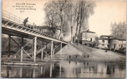 33 SALLES - Pont Sur La Leyre, Entree Du Bourg  - Autres & Non Classés