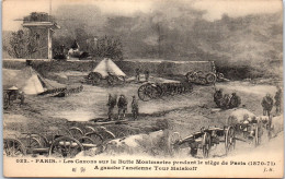 MILITARIA 1870 - Les Canon Sur La Butte Montmartre. - Weltkrieg 1914-18