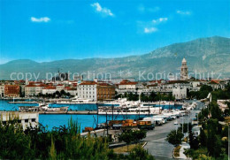 73243045 Split Spalato Stadtansicht Hafen Split Spalato - Croatie