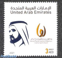 United Arab Emirates 2021 Creative Sports Award 1v, Mint NH, Sport - Sport (other And Mixed) - Other & Unclassified