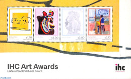 New Zealand 2022 IHC Art Award S/s, Mint NH, Art - Modern Art (1850-present) - Paintings - Unused Stamps