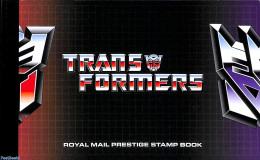 Great Britain 2022 Transformers Prestige Booklet, Mint NH, Stamp Booklets - Art - Comics (except Disney) - Neufs