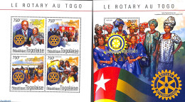 Togo 2014 Rotary 2 S/s, Mint NH, Various - Rotary - Rotary, Club Leones