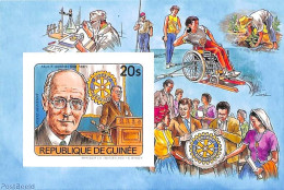 Guinea, Republic 1984 Rotary S/s, Imperforated, Mint NH, Various - Rotary - Rotary Club