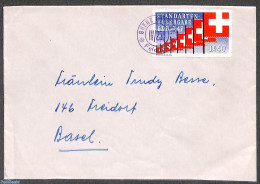 Switzerland 1940 Feldpost With Military Stamps, Postal History - Brieven En Documenten