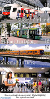 Finland 2007 Railways 4v S-a, Mint NH, Transport - Railways - Ungebraucht