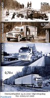 Finland 2007 Trucks 4v S-a, Mint NH, Transport - Automobiles - Unused Stamps