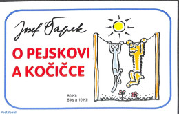 Czech Republic 2008 For Children Booklet, Mint NH, Nature - Cats - Dogs - Stamp Booklets - Otros & Sin Clasificación