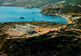 73242936 Athen Griechenland Fliegeraufnahme Tempel Des Poseidon Athen Griechenla - Grèce