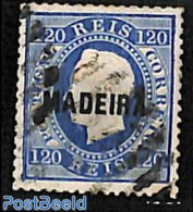 Madeira 1871 120R, Used, Used Stamps - Madeira