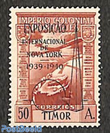 Timor 1939 World Expo New York 1v, Unused (hinged), Transport - Various - Aircraft & Aviation - World Expositions - Aerei