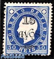 Timor 1902 15A On 50R, Stamp Out Of Set, Unused (hinged) - Timor Oriental